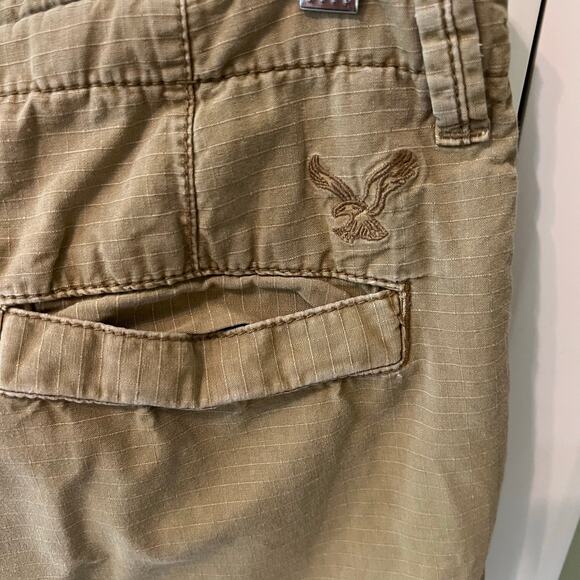 American Eagle Men's Cargo Shorts Y2K Longboard Style Lots of Pockets Size 28 - Picture 2 of 7